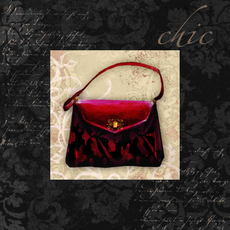 " Chic Purse ", 12" H x 12" W  