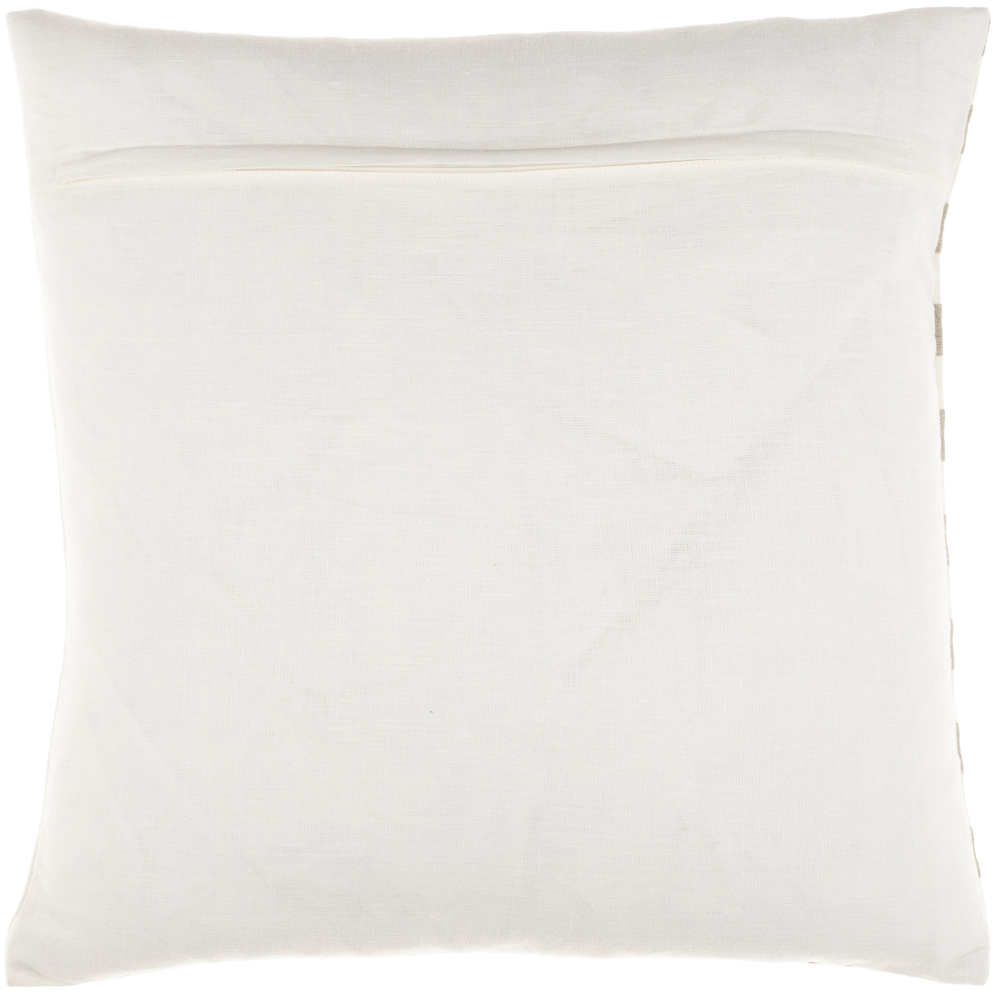 Hegg Striped Linen Throw Pillow, Polyester/Polyfill, 22" x 22"