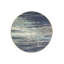 Tapis rond rond à motif abstrait bleu-1734989462