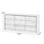 Armoire d'appoint en noyer massif