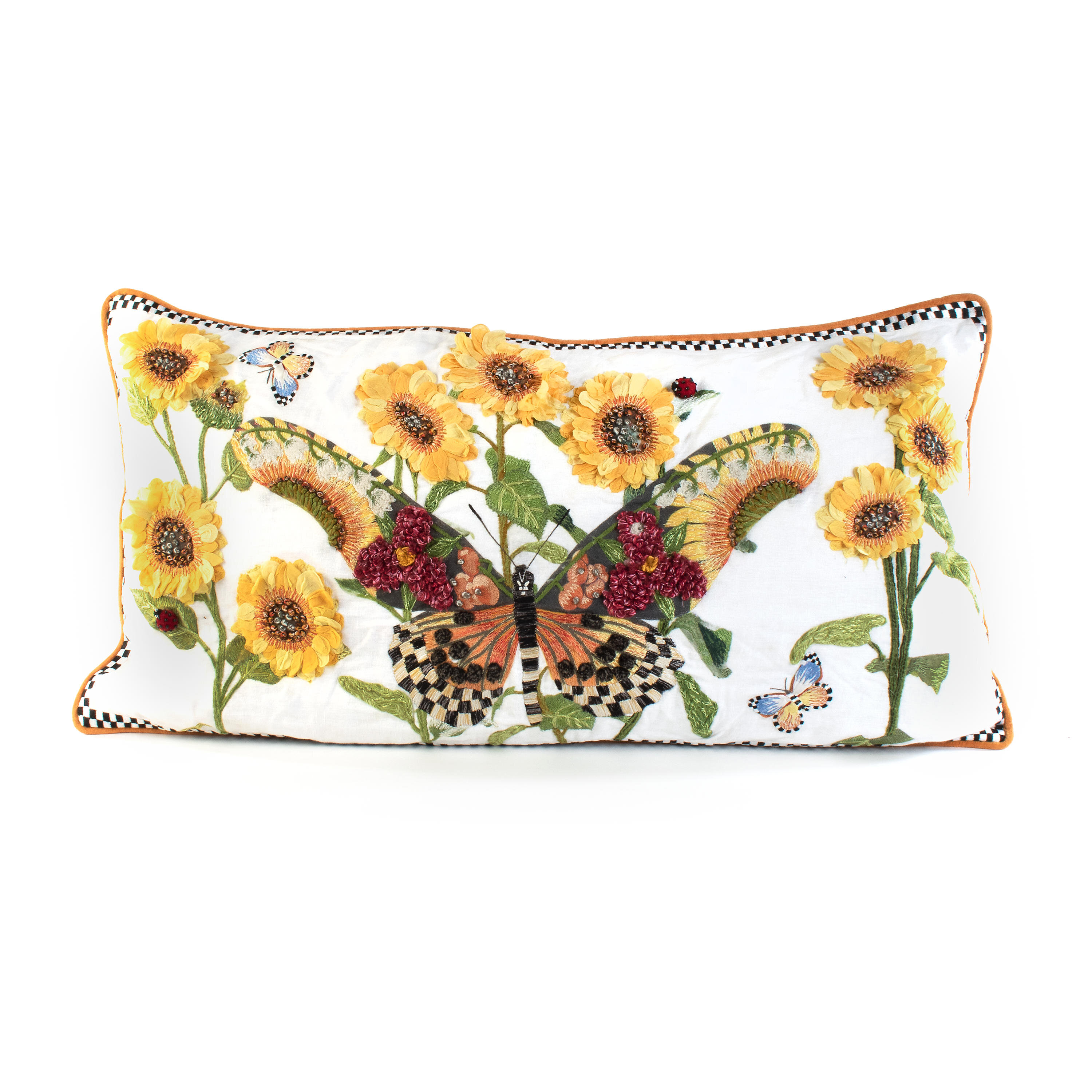 Monarch butterfly outlet pillow