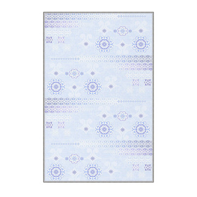 Stylish Hall Carpet (39.4 x 78.7 inches), 100% Polyester, 0.3 in Pile Height | Antibacterial, Non-Slip Underside, Machine Washable | 3D Digital Printed Design, Durable & Soft for Home Décor