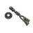 Utopia Alley Draper Cabinet Ring Pull Knob - Decorative Cabinet Drop Pull Knobs for Cabinets and Drawers - Vintage Cabinet Hardware with Hand Finished Antique Brass - Metal Drawer Pull Knobs 2.7"