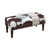 Brown Cowhide Polyester Blend is out of stock
