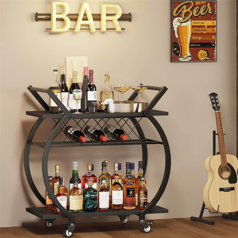 Bar Cart, Black