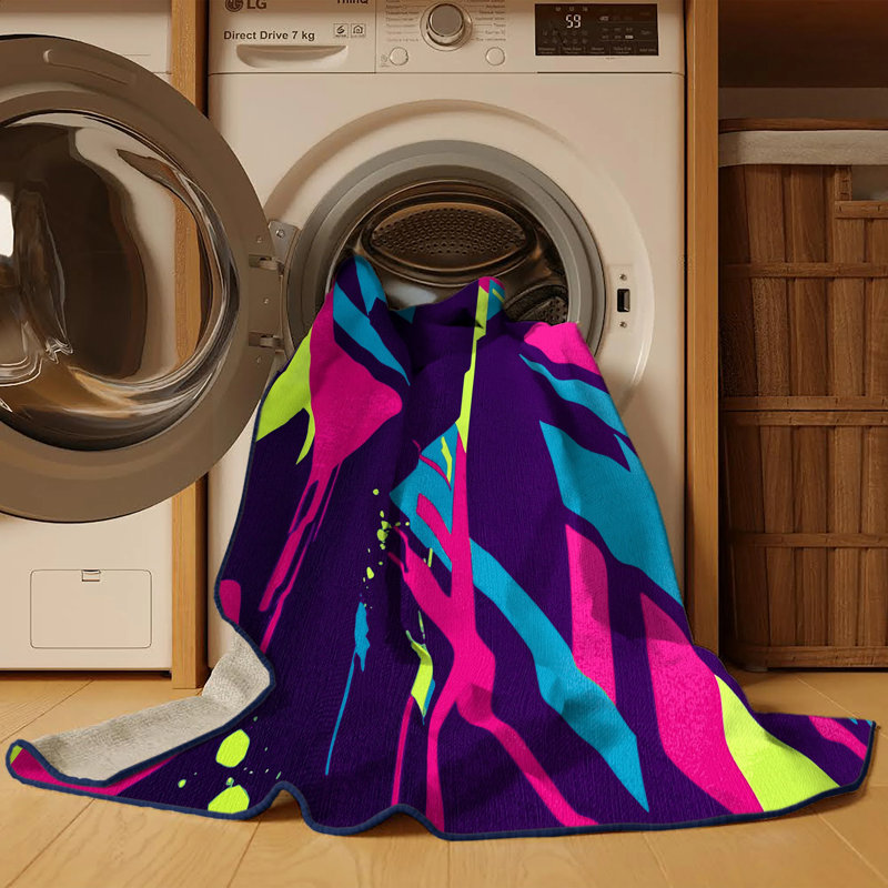 Aurora Surge Rug, Square 3'