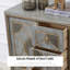 Armoire d'appoint rectangulaire Light Luxury Line.