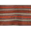 Tapis rayé en laine 5 x 11