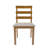Scandinavian Style Dining Chair With Upholstered Seat-1760560779