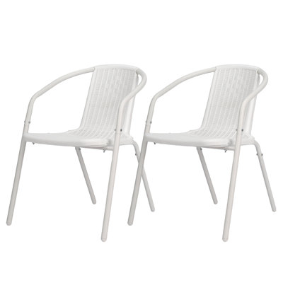 Ensemble de 2 chaises de salle à manger en PE