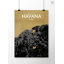 Havana City Map - No Frame Print-701250455