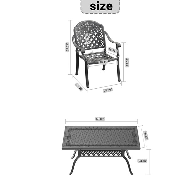 Dimensions du produit