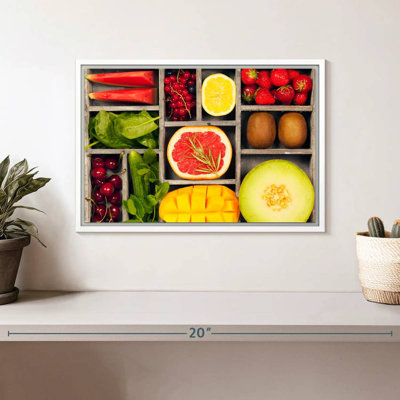 Bento légumes et fruits