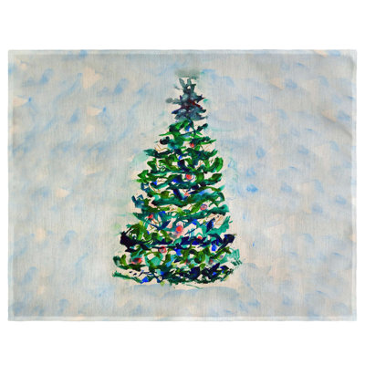 Ensemble de 4 napperons avec lumières bleues