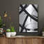 «Monochrome Ripple II» par Grace Popp, art mural en métal, 16 po x 24 po-1597674857