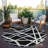 Zephina Black Washable Indoor-Outdoor Rug - -74044046