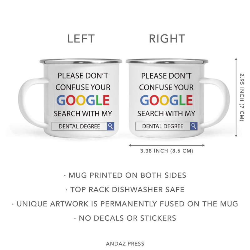 11 oz. Cadeau de tasse à café en acier inoxydable Graduation