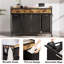 Laundry Hamper Laundry Sorter With 4 Removable Bags, Laundry Basket With Drawers