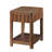 Charming Rectangular End Table With Sturdy Construction And Versatile Storage