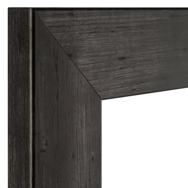 Large cadre photo lisse, 10 po x 13 po, Noir