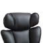 Fauteuil de bureau ergonomique pour joueur avec soutien lombaire et appui-tête réglables en hauteur