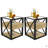 Set Of 2 Modern End Table With Drawer - Nightstand-505008663