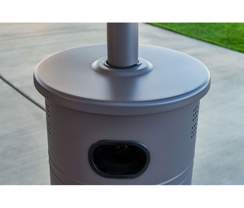 Henna Bronze 48,000 BTU Propane Patio Heater with Wheels