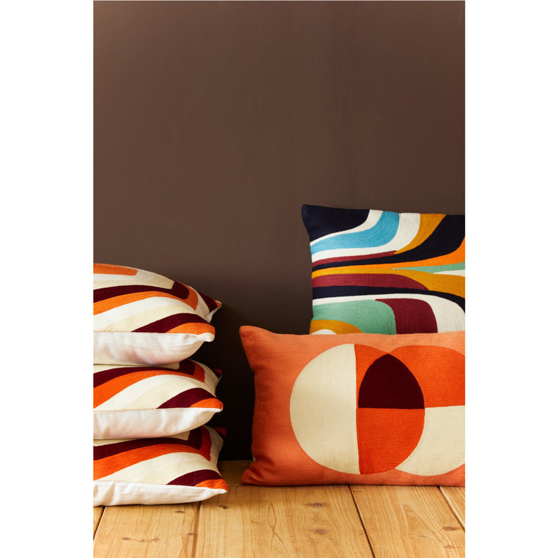Bosie Ozella Abstract Rectangular Lumbar Cushion