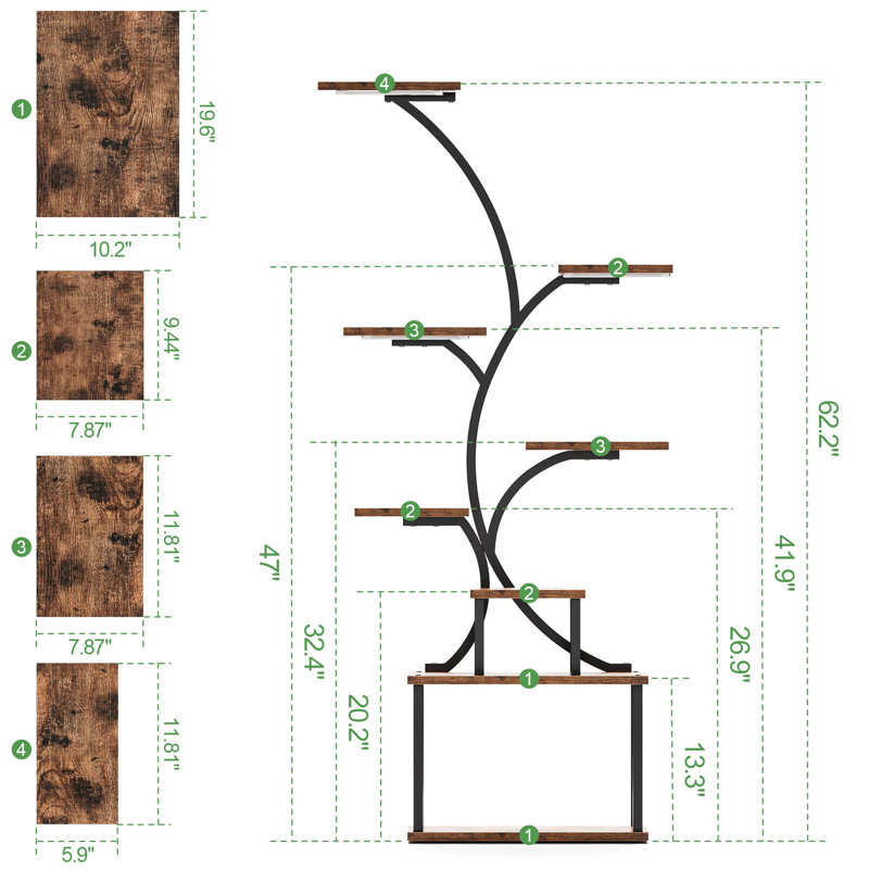 Betsabe Plant Stand
