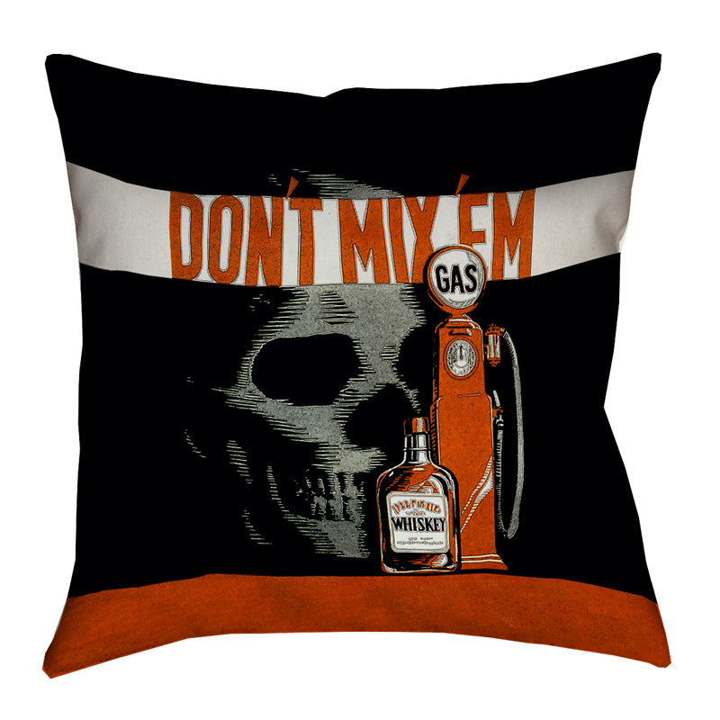 Housse de coussin anti-ivresse, 26 po x 26 po, Polyester/ Bourre en polyester