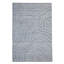 Tapis intérieur rectangulaire en polypropylène bleu clair tissé à la main Kilim-1911245356