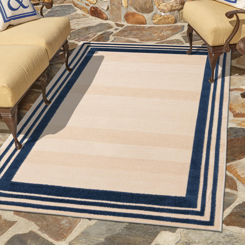 Tanki Aruba Indoor/Outdoor Rug, Rectangle 4' x 6'
