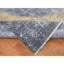 Tapis gris nouvel âge en soie 9 pi x 11 pi 10 po Alnico