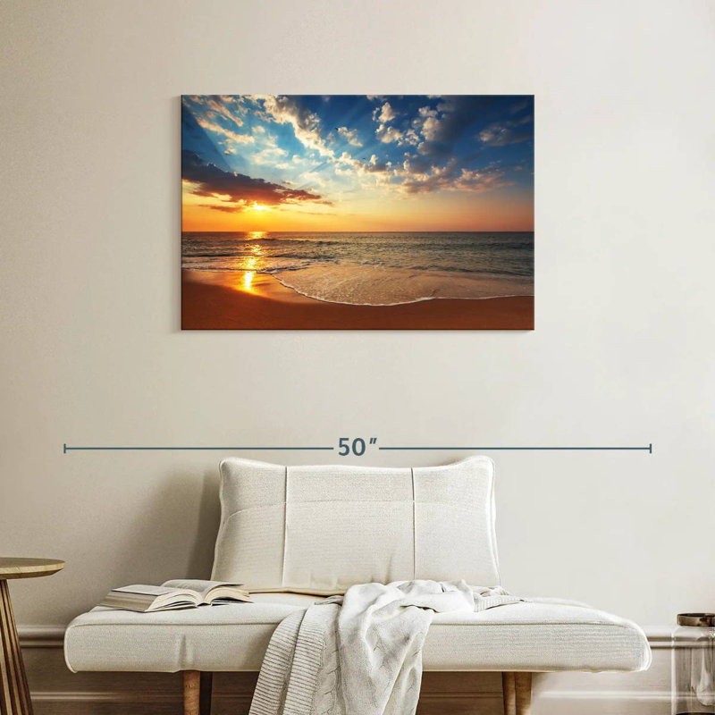 Gillard Seashore Sunrise, H 24 po x l 36 po