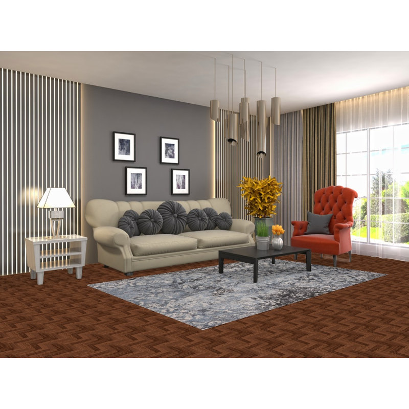 Tapis d'art et d'artisanat All-Over 5 x 8