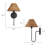 Morello 1- Light Dimmable Rattan Shade Armed Wall Sconce-853310183