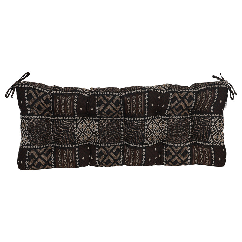 Tufted Tapestry Loveseat Cushion