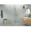 Halo 49 in. x 33 in. x 78 in. 90-degree Fully Frameless Glass Hinged Shower Enclosure-285118882