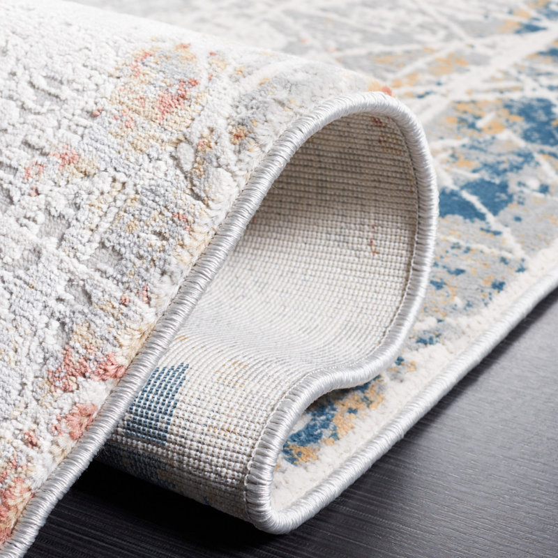 Invista Performance Abstract Rug, Rectangle 5'3" x 7'6"