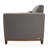  Brooklyn Walk Upholstered Accent Armchair - Steel Fog/Burnt Umber
