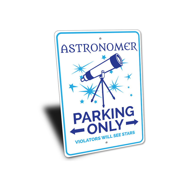 Panneau astronomique en aluminium, H 18 po x l 12 po x P 0,06 po