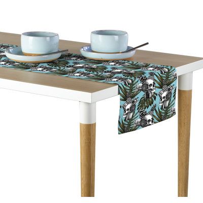 Malone Skull Bearing Gifts Table Runner
