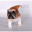 Statue de bouledogue en peluche grandeur nature