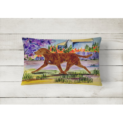 Chesapeake Bay Retriever Indoor/Outdoor Throw Pillow