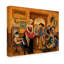 «Wild Wild West Saloon» par Lee Dubin, reproduction sur toile-33527486