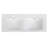 47.2" Solid Surface Resin Streamline Vanity Top