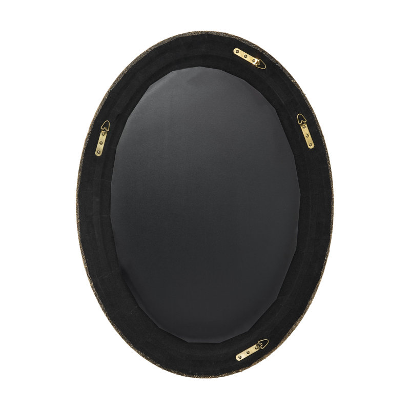 Valley Oval Wall Mirror, Natural