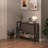 Console Table, Entryway Table With Storage, Industrial Sofa Table With V Design, 2-Tier Narrow Console Table-537844815-549872530