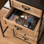 Metal Rectangle Accent Chest