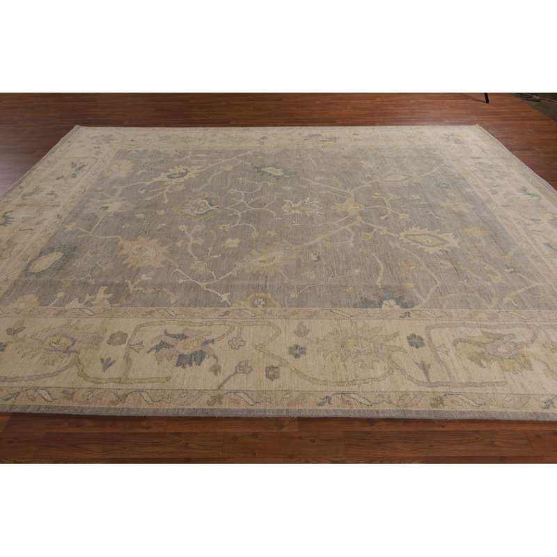 Tapis rectangulaire en coton One-of-a-Kind